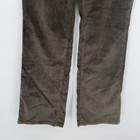 Calvin Klein Jeans Brown Corduroy Pants Size 6 Y2k Style Business Casual Cotton - Picture 3 of 11